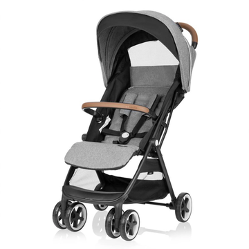 Otto Gold Self-Folding Stroller - Lightweight Kids Travel Companion in Moonstone Gray