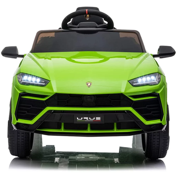 Lamborghini Urus 12V Ride-On Car - Green Electric Vehicle for Kids with Remote, MP3, LED Lights