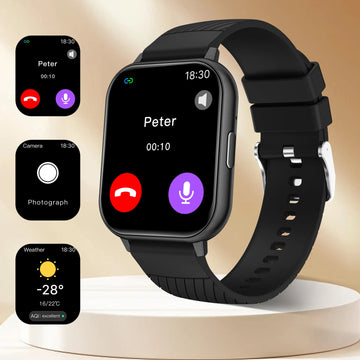 1.83 Inch HD Large Screen Smart Watch Bluetooth Call Sleep Monitoring Exercise Music Playback for Men and Women