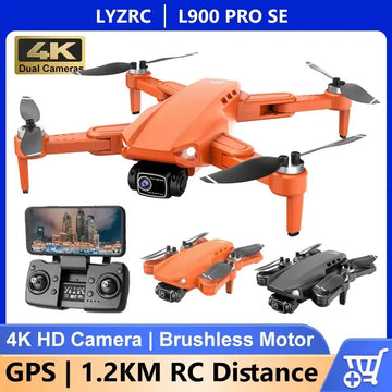 CoolTech L900 PRO SE GPS Drone 4K Professional HD Dual Camera Drone