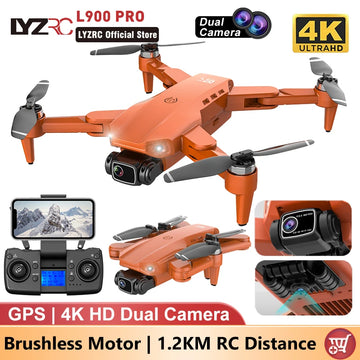 CoolTech L900 PRO GPS Drone 4K Professional HD Dual Camera 5G WIFI