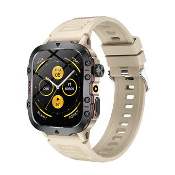 2025 for Men Outdoor Military Smartwatch 1.83" HD Flashlight Waterproof Outdoor Sport Tracker HD Bluetooth Call Smart Watch New