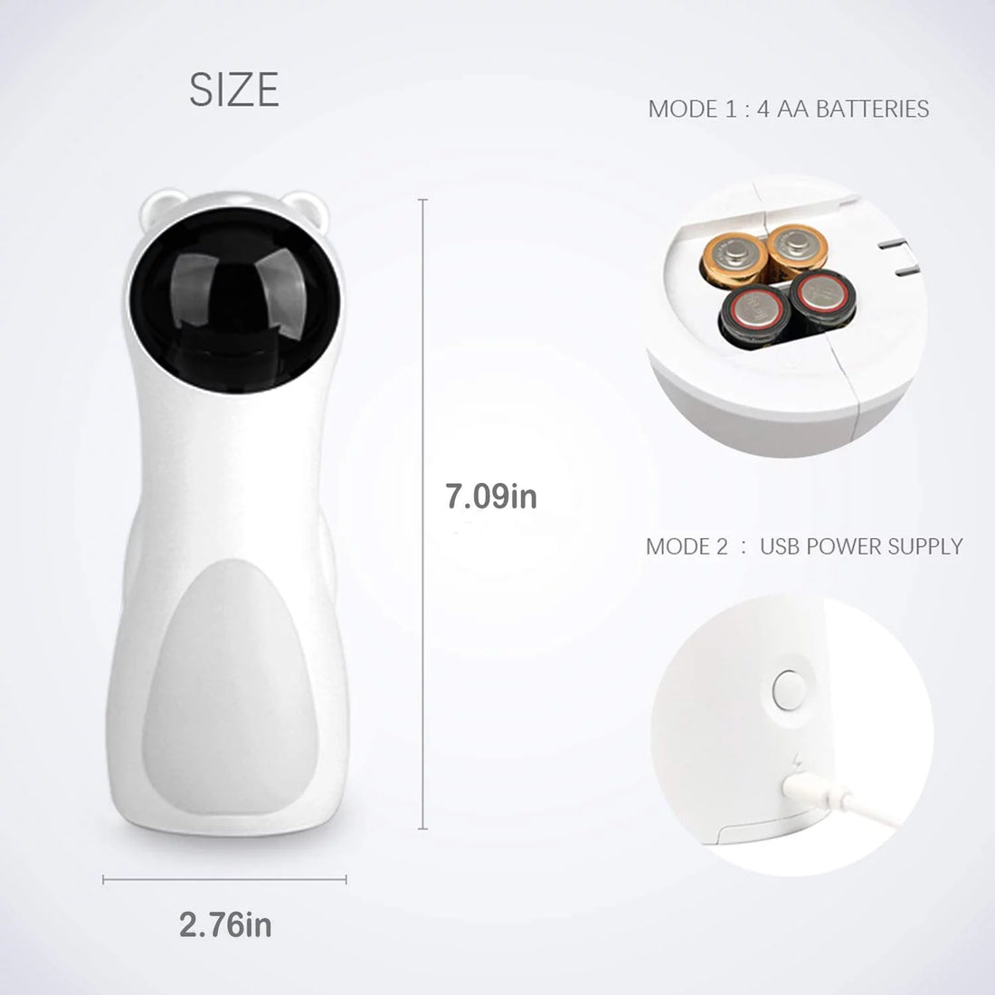 FelineFun Laser Chaser – Interactive Automatic Cat Toy with Adjustable Speed & 360° Rotation