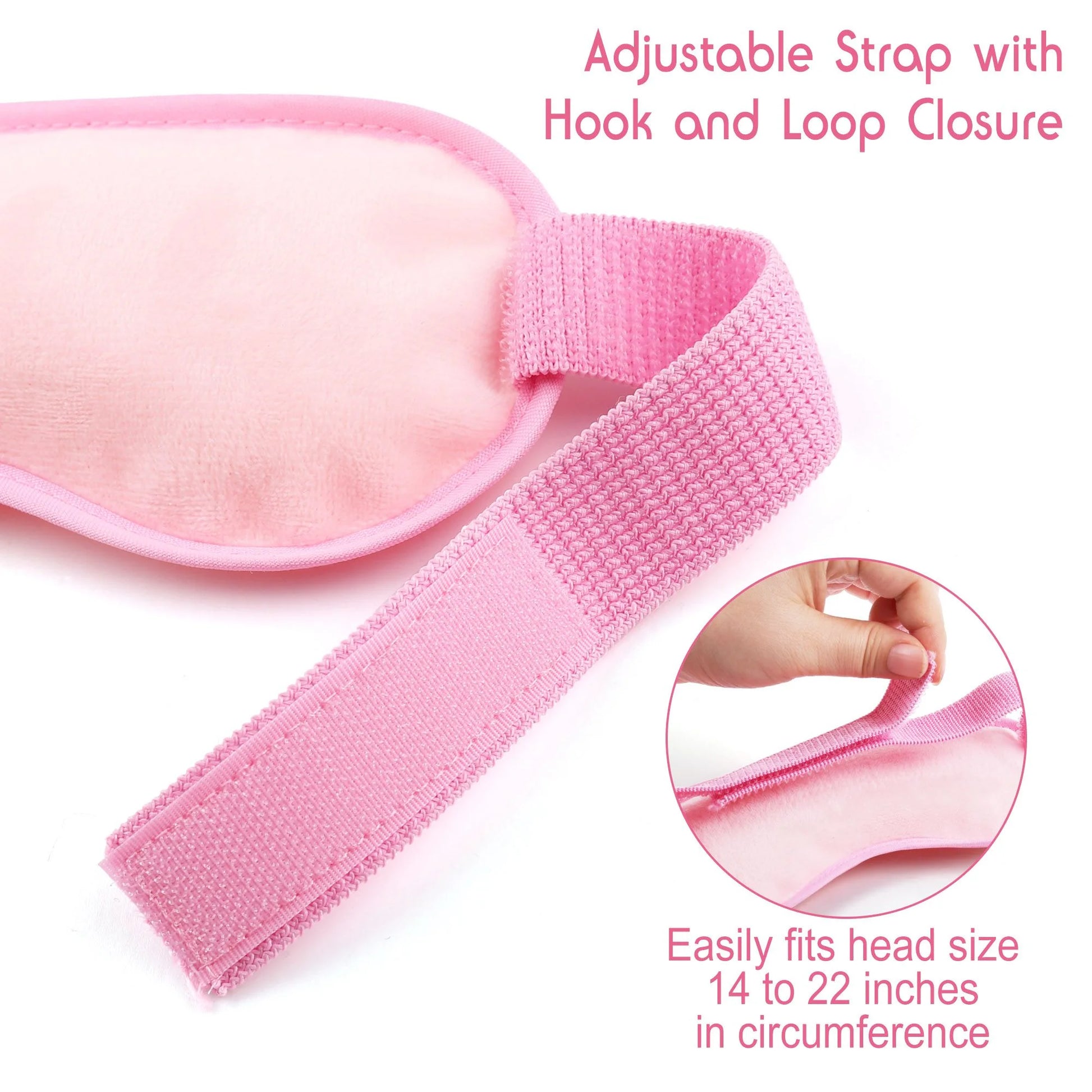 Gel Eye Mask, Reusable Puffy Beads Ice Pack for Hot Cold Therapy