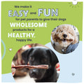 PureBites Beef Bully Sticks - All-Natural Gullet Chew Treats for Dogs, 4.7 Oz Pack