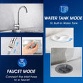 CleanEase Mini Dishwasher - Portable Countertop with 5L Water Tank & Air-Dry Function