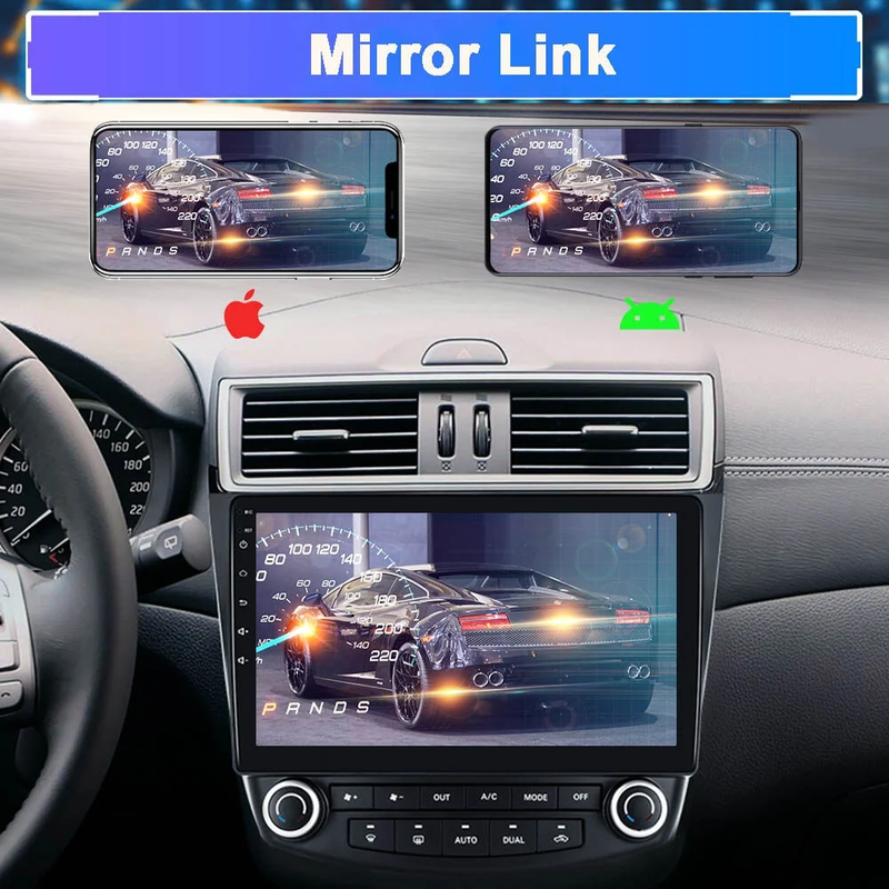 AccordTech Touch Display - 10.1" Android Car Stereo for Honda Accord 2003-2007, GPS, Bluetooth, Wifi, Camera