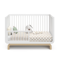 Luxora 5-in-1 Convertible Crib - Premium Baby Nursery Furniture