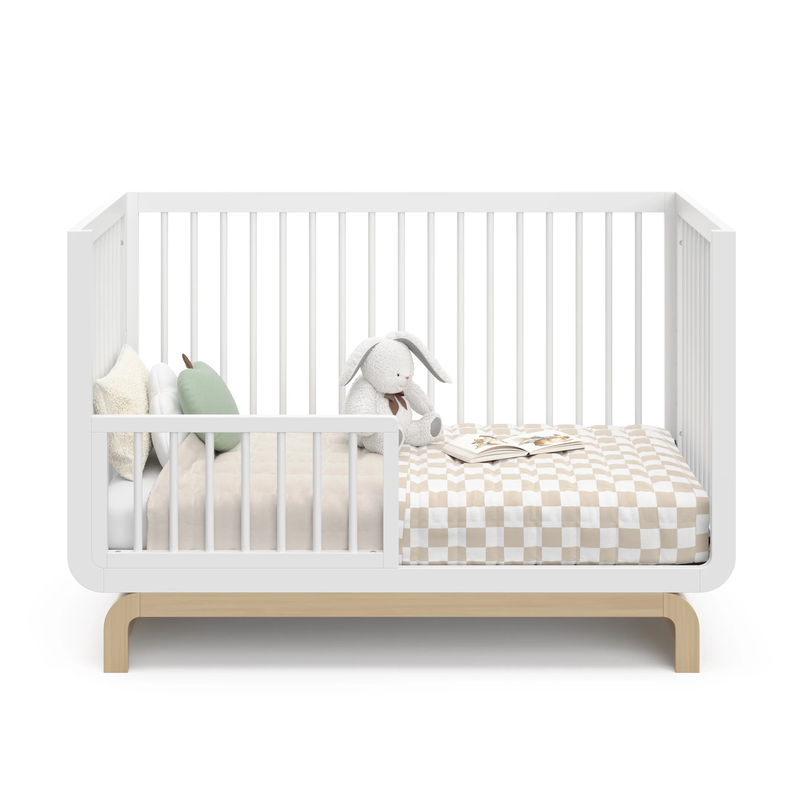 Luxora 5-in-1 Convertible Crib - Premium Baby Nursery Furniture