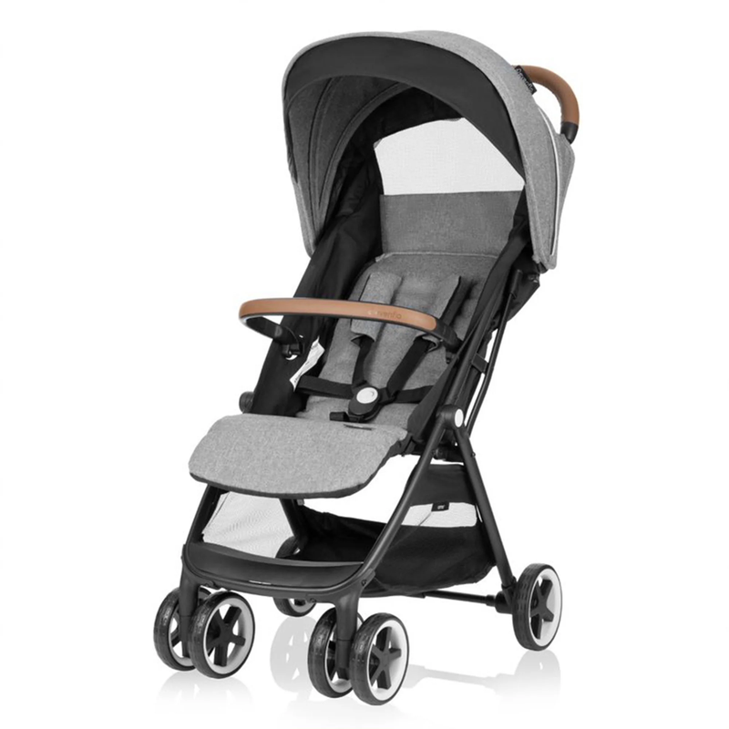 Otto Gold Self-Folding Stroller - Lightweight Kids Travel Companion in Moonstone Gray