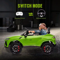 Lamborghini Urus 12V Ride-On Car - Green Electric Vehicle for Kids with Remote, MP3, LED Lights