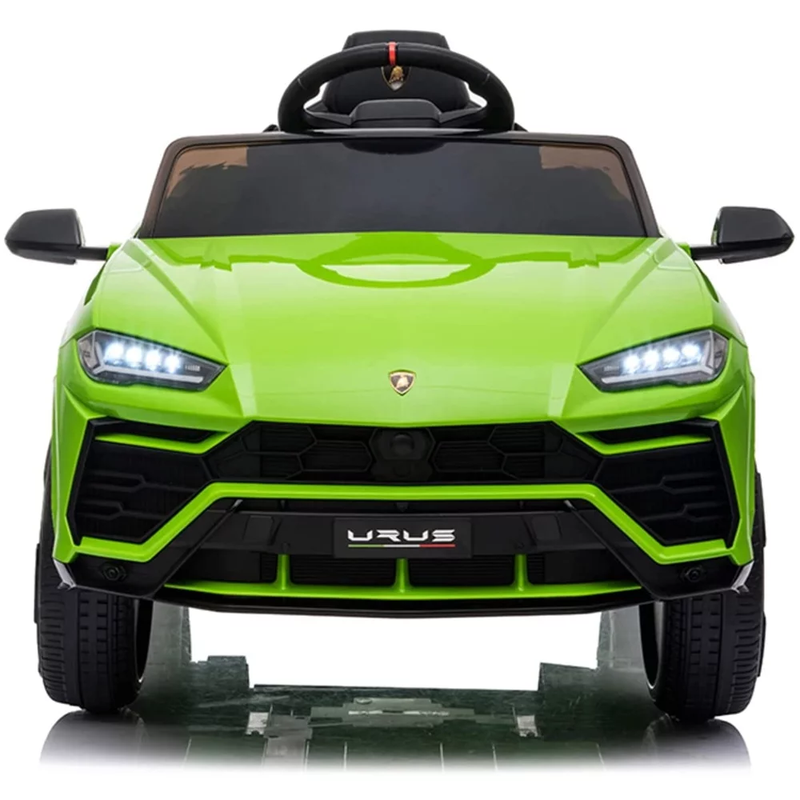 Lamborghini Urus 12V Ride-On Car - Green Electric Vehicle for Kids with Remote, MP3, LED Lights