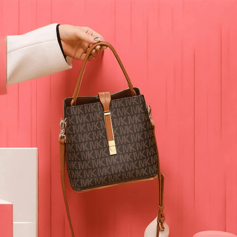 ChicCove Mini Bucket Bag - Stylish Crossbody for Women & Girls