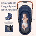 BlueSky Baby Stroller - Foldable, Reversible, Unisex Design