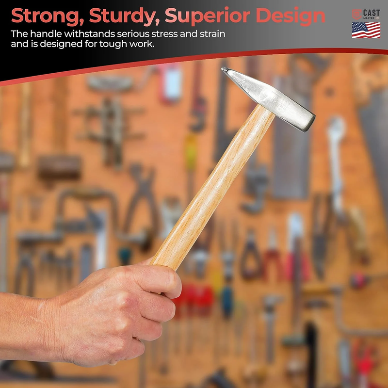 Blacksmith Pro Hammer Set - Durable Multi-Size Forged Hammers for Crafting, Metalwork, and DIY Projects