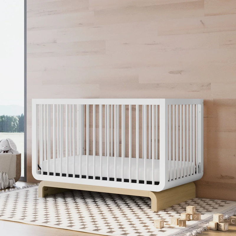 Luxora 5-in-1 Convertible Crib - Premium Baby Nursery Furniture
