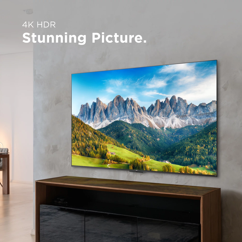 VisionMax 55" 4K UHD Smart TV - HDR & Roku Streaming