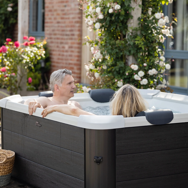 Oslo Bliss Spa - Square Hot Tub with Durable Exterior & Soft Interior