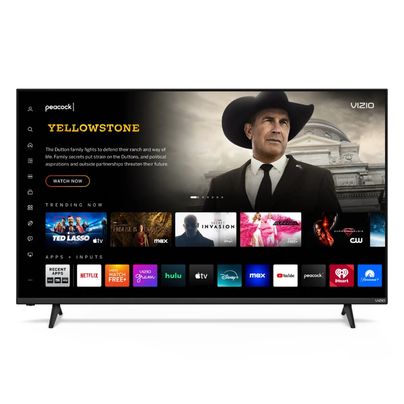 QuantumVision 55" 4K QLED HDR Smart TV - Next Gen Display