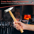 Blacksmith Pro Hammer Set - Durable Multi-Size Forged Hammers for Crafting, Metalwork, and DIY Projects