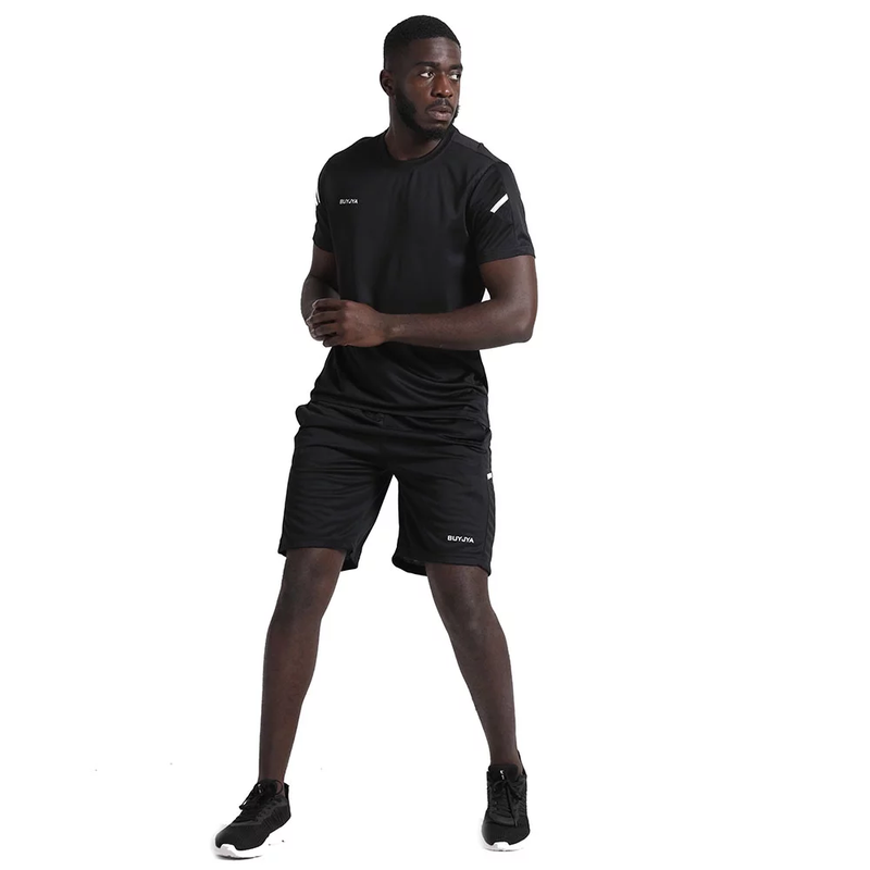 ProFit Activewear Set - 3-Pack Men's Gym Shorts & Shirt