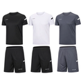 ProFit Activewear Set - 3-Pack Men's Gym Shorts & Shirt