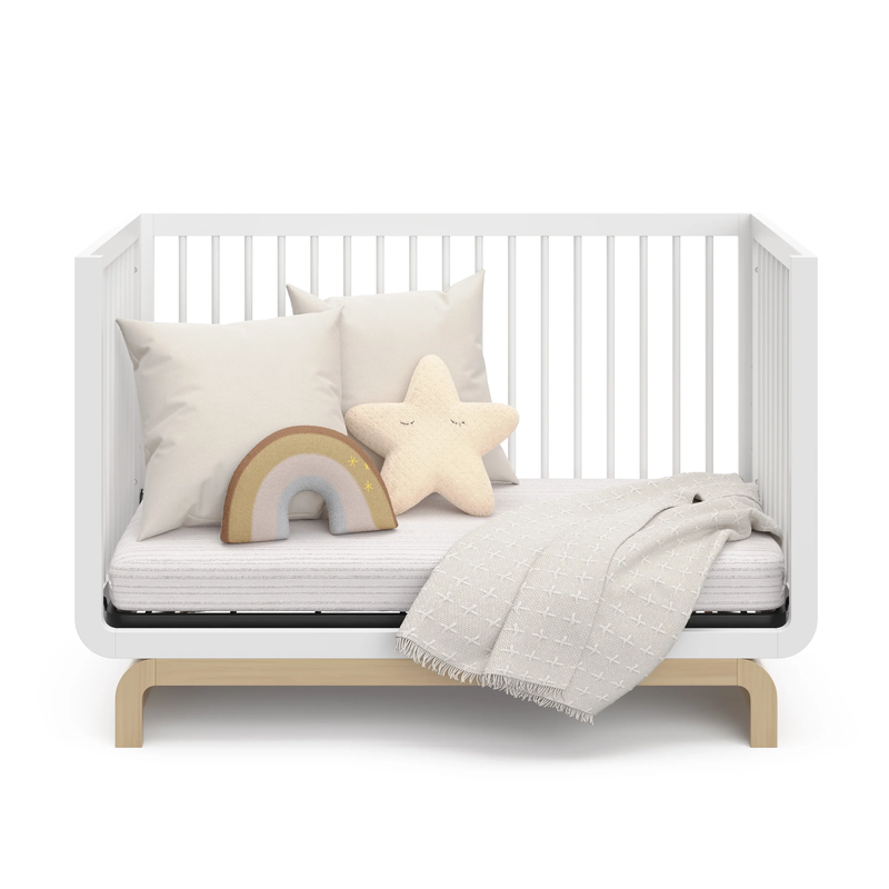 Luxora 5-in-1 Convertible Crib - Premium Baby Nursery Furniture
