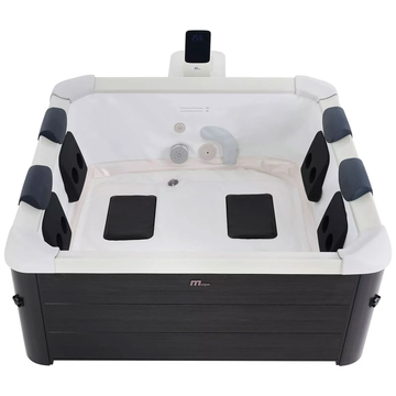 Oslo Bliss Spa - Square Hot Tub with Durable Exterior & Soft Interior