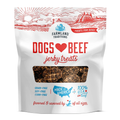 2-Pack Dogs Love Beef Jerky Treats - Air-Dried Savory Dog Snacks, Beef Flavor, 13.5 oz Bags