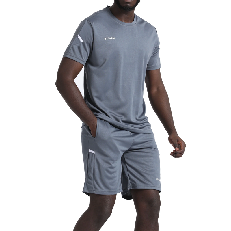ProFit Activewear Set - 3-Pack Men's Gym Shorts & Shirt