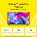 Vizio V-Series 75-Inch 4K UHD HDR Smart TV 2023 - Crystal-Clear LED Display V755M-K03