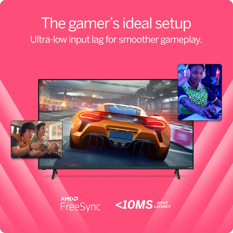 QuantumVision 55" 4K QLED HDR Smart TV - Next Gen Display