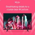 Vizio V-Series 75-Inch 4K UHD HDR Smart TV 2023 - Crystal-Clear LED Display V755M-K03