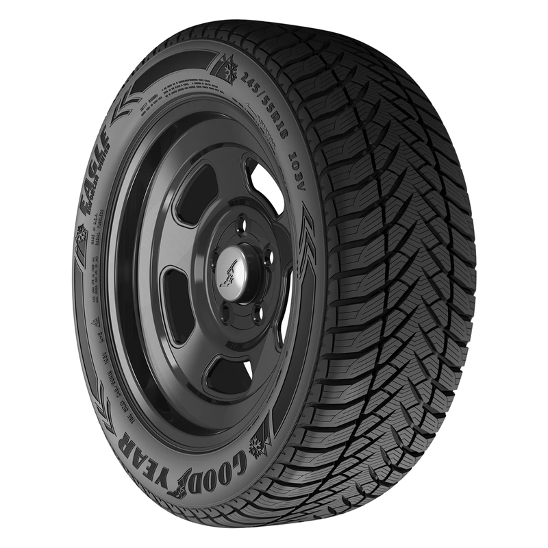 Eagle Enforcer Winter Tire - 225/60R18 100V High-Performance Passenger Tire for Snow & Ice Traction