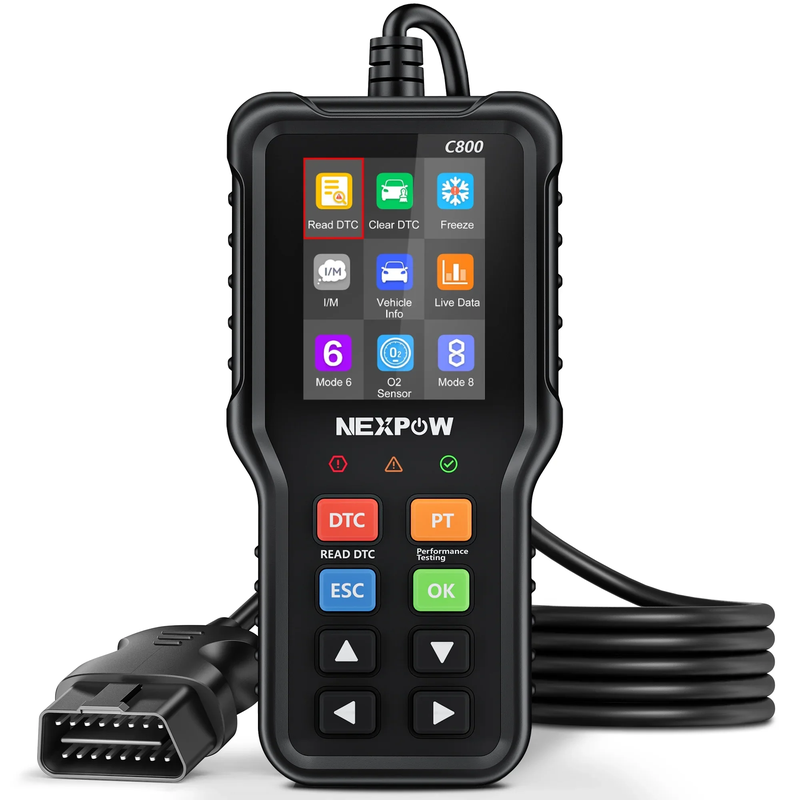 AutoPro OBD2 Diagnostic Scanner - ABS, SRS, Airbag & Check Engine Code Reader Tool