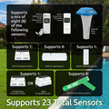 SkySense Wi-Fi Weather Station - 9-Function Color Display for Home Use