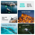 SkyHaven Mini 4 Pro - Ultra-Light 4K HDR Folding Drone with RC 2 Remote & 3 Battery Combo