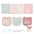 BlossomBaby Layette Set - 30-Piece Newborn Essentials, Pink Floral Elephant Theme, 0-3 Months Gift Bundle