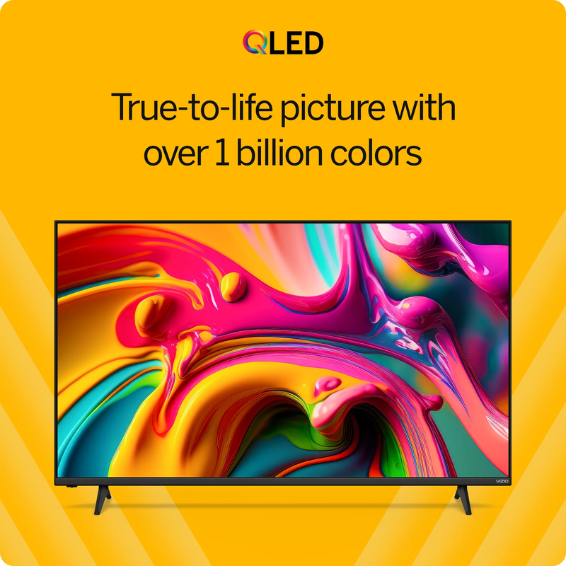 QuantumVision 55" 4K QLED HDR Smart TV - Next Gen Display