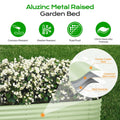 GardenFlex 9-in-1 Modular Raised Garden Bed - Olive Green Aluzinc Planter for Vegetables, Herbs & Flowers (71