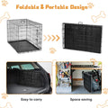 Small Dog Crate with Divider Panel, 24