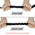 Nylon No-Pull 3 Way Pet Dog Lead Leashes Coupler Pet Adjustable Rope No Tangle Bungee Pets Walking Strap 1 Leash for 3 Dogs
