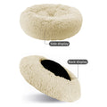 SnugglePaws Donut Dog Bed - Anti-Anxiety, Self-Warming Plush Pet Bed for Home & Travel