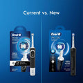 Pro 500 Rechargeable Electric Toothbrush, Black, 1 Count, Adults and Children 3+