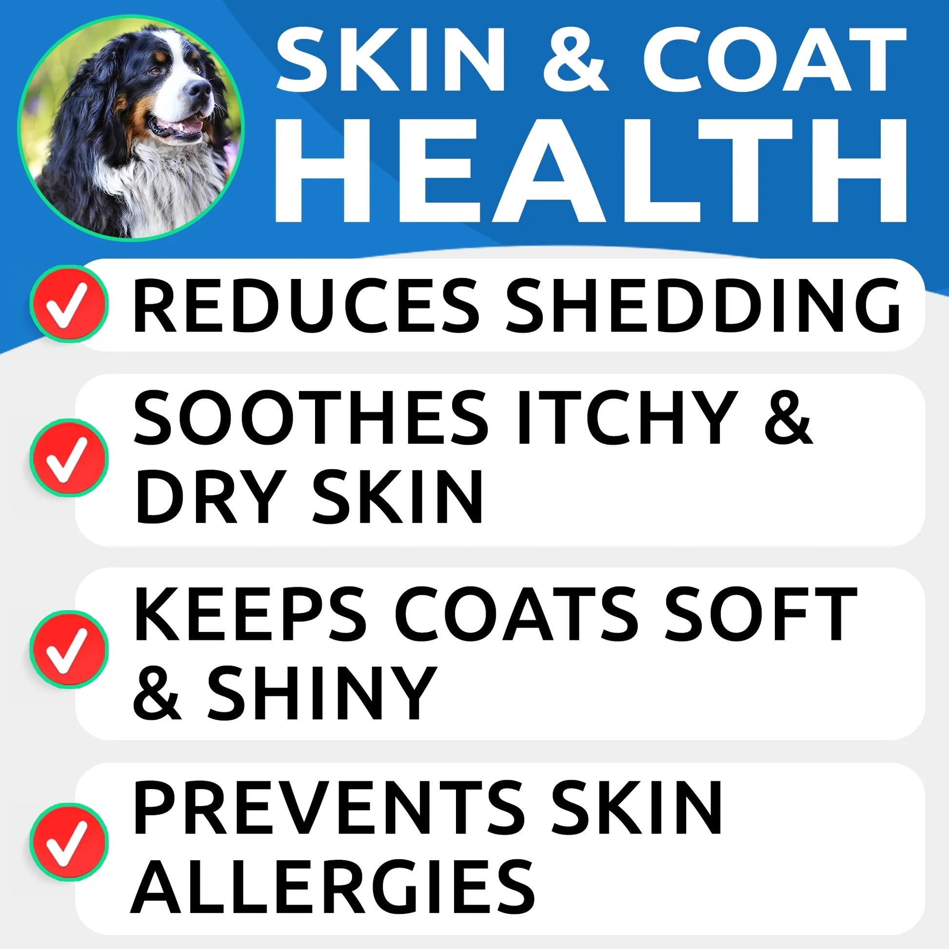 OmegaBoost Canine Health - 180 Fish Oil Soft Chews for Shedding, Skin Allergies & Joint Care