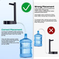 HydroFlow Desktop Water Dispenser - Portable 5 Gallon Pump with Type-C Charging for Home & Office