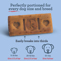CalmBites Soft-Bake Dog Treats - Peanut Butter & Bacon Bars, 2-Pack