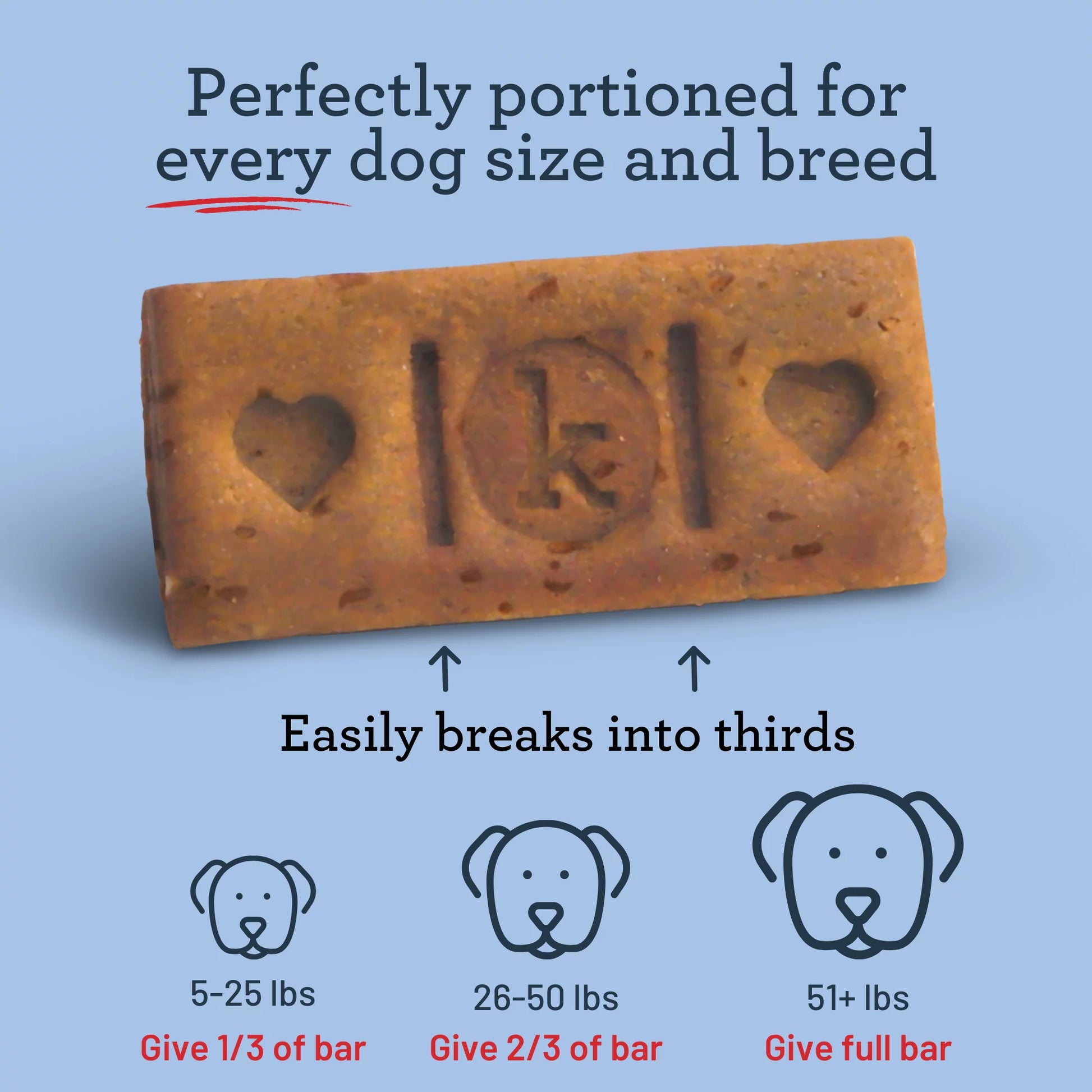 CalmBites Soft-Bake Dog Treats - Peanut Butter & Bacon Bars, 2-Pack