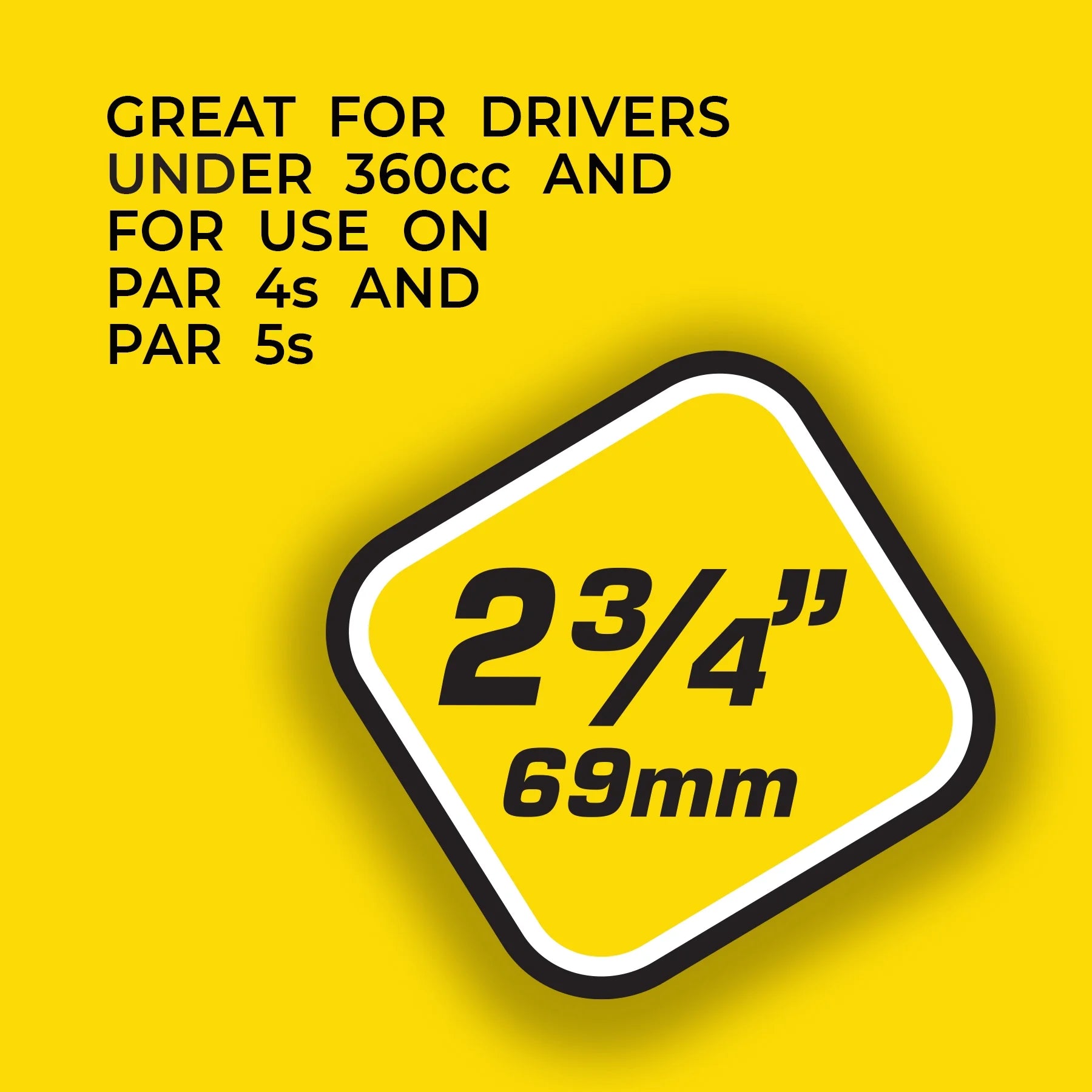 Natural Pride Golf Tees - 2.75 Inch, 500 Count Wooden Golf Tees