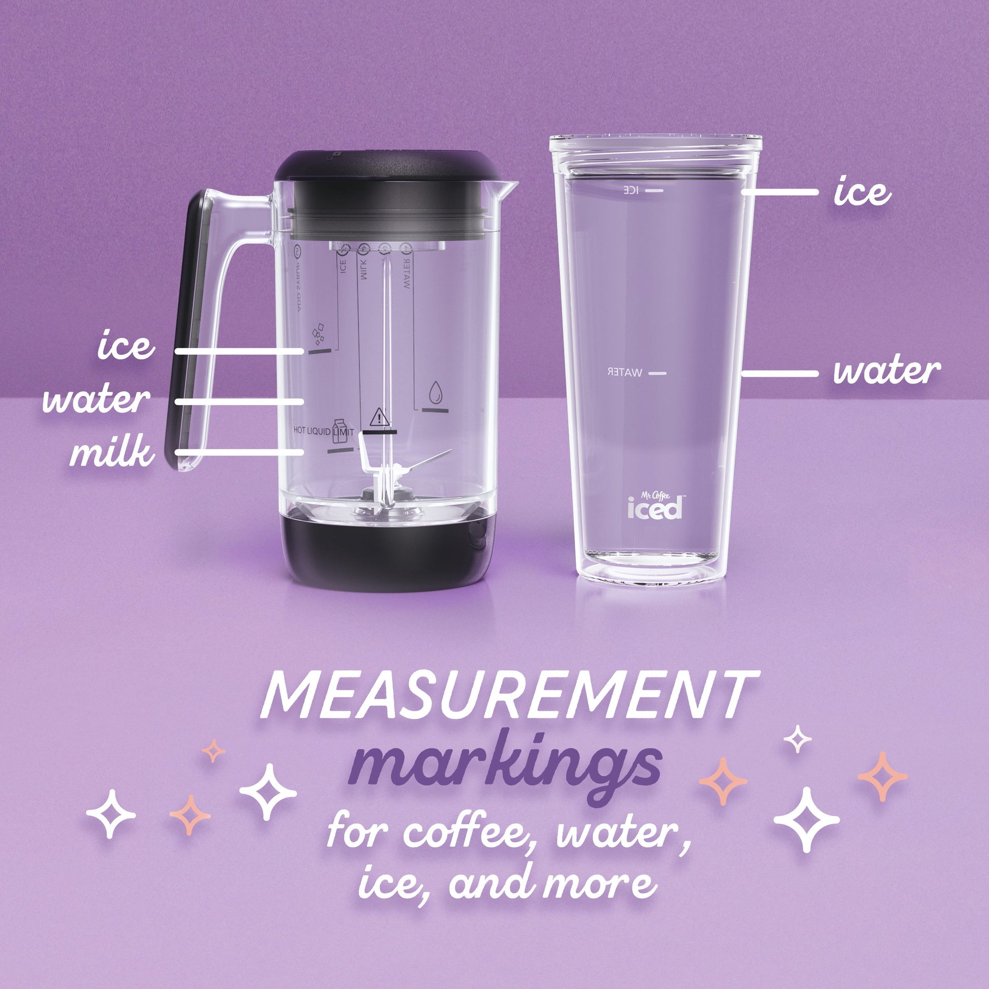 BrewCraft Frappe & Iced Coffee Station - Single Serve Coffee Maker with Integrated Blender, Black Finish